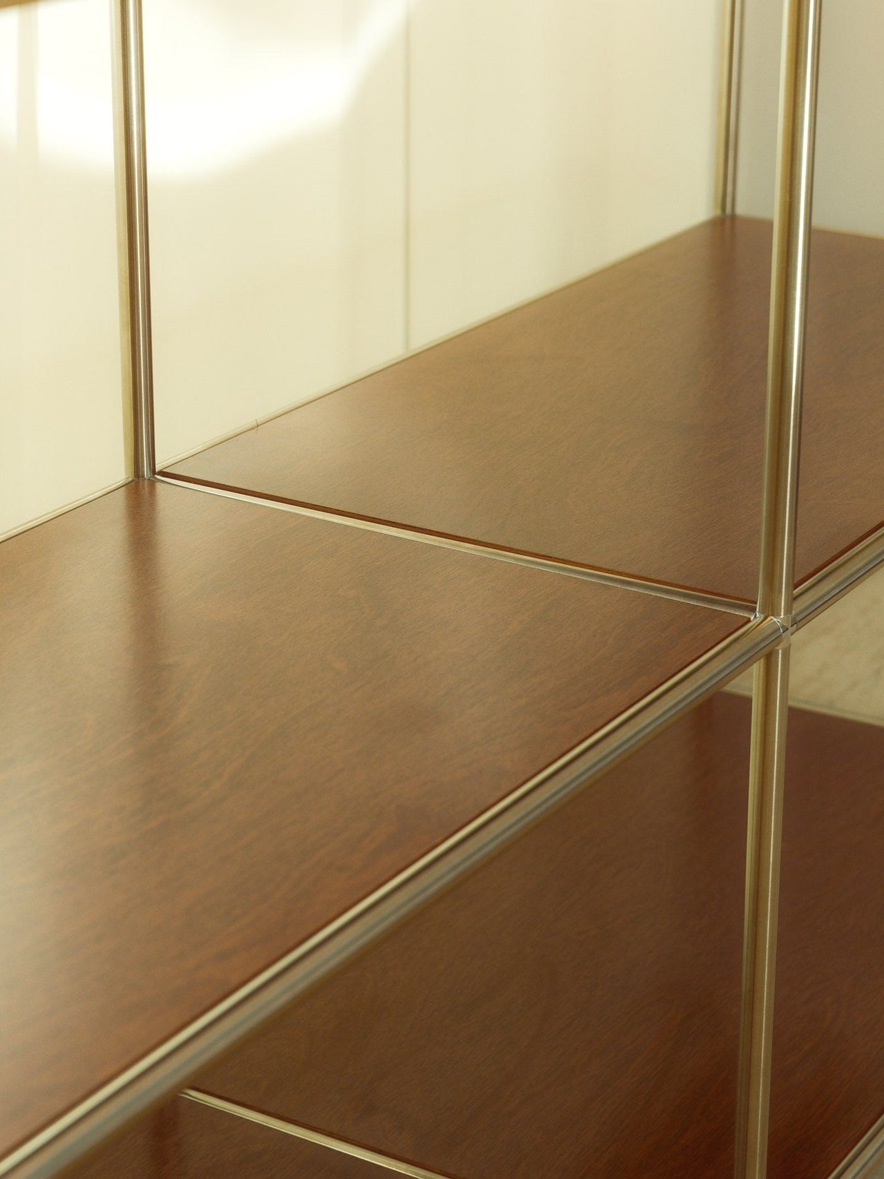 Birchwood panel shelving